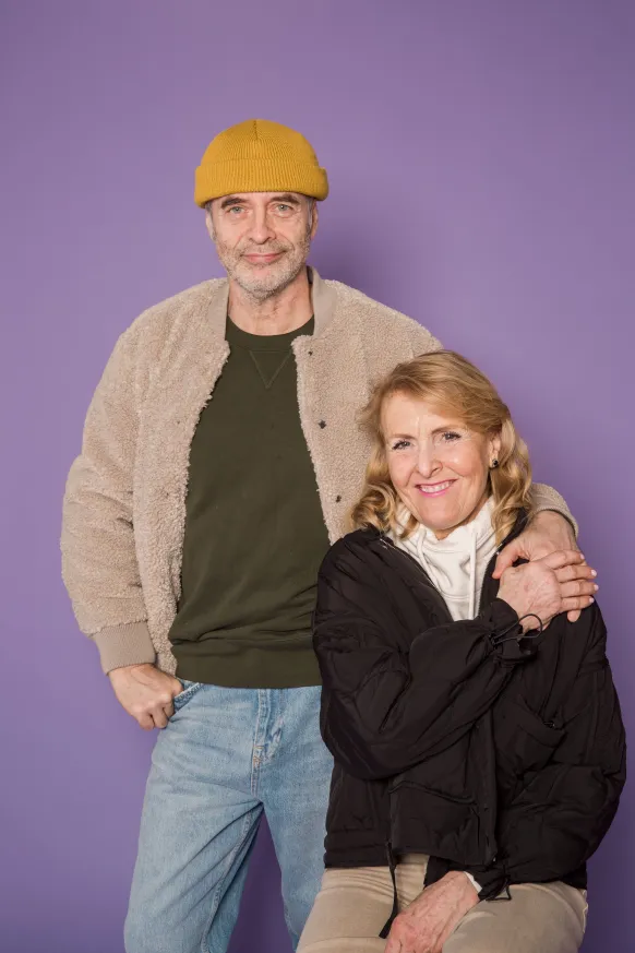 Senior couple navigating healthcare